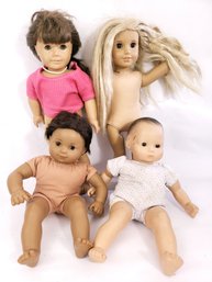 Group Of 4 American Girl Dolls