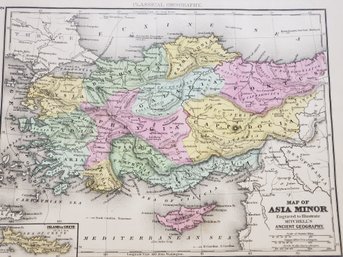 Thomas Cowperthwait Map Of Asia Minor