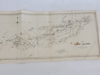 H1835 Virgin Islands Map