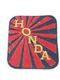 Vintage Japanese Honda Motorcycle Patch