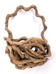 Woven Root Vine Wall Hanging Basket