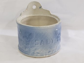 Vintage Salt Glaze Stoneware Salt Jar