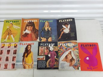 1970-71 Playboy Magazines