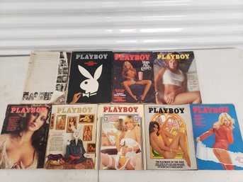 1974-75 Playboy Magazines