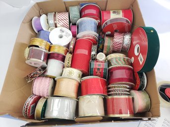 Huge Mixed Lot Of Season Craft Ribbon