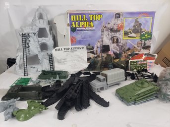 Hill Top Alpha Vintage Military Toy Set In Box