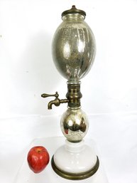 Antique Mercury Glass Soda Seltzer Siphon