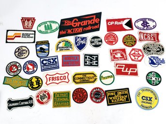 Correction Of Vintage Railroad Patches