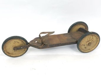 Early 1900s Scooter Skate Toy