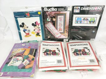 Mixed Cross Stitch Kit Lot