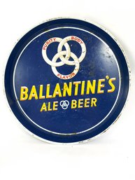 Vintage Ballentine Beer Tray