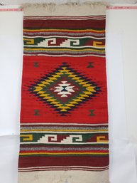 Native Themed Mexican Woven Rug