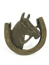 Brass Horse Door Knocker