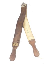 Scotch Shell Leather Barber Strop From Hartford School