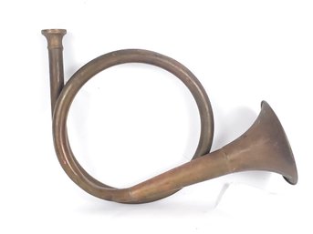 Vintage Brass Bugle Horn