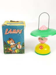 Vintage Childs Plastic Toy Lantern Made In Hong Kong