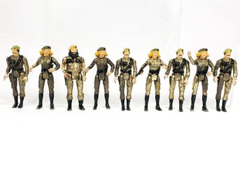 Mego Eagle Force Metal Figures