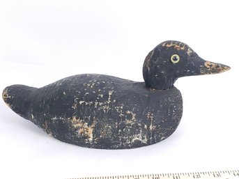 Vintage Hand Carved Duck Decoy