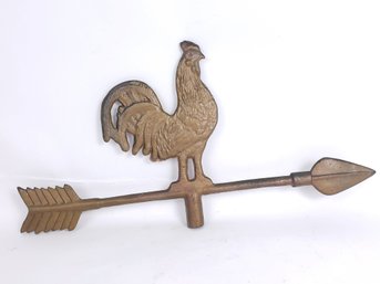 Rooster Weathervane Topper