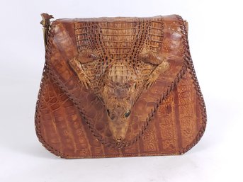 Genuine Alligator Handbag Purse