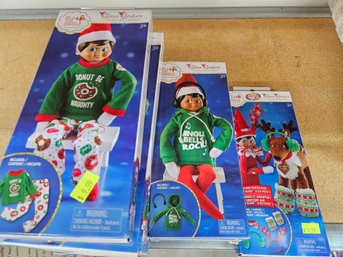 Group Of 11 Boxes - The Elf On The Shelf Claus Couture Collection - NEW