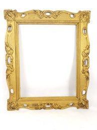 Antique Carved Wood Gesso Frame, Fits 16' 20'