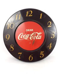 1950's Telechron Coca Cola Clock 18'