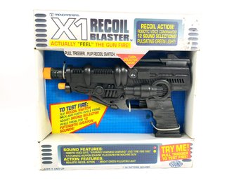 Vintage 90's Recoil Blaster Toy Gun New In Box