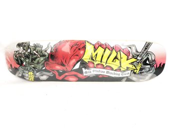 Milk X Shut Skateboard New In Plastic