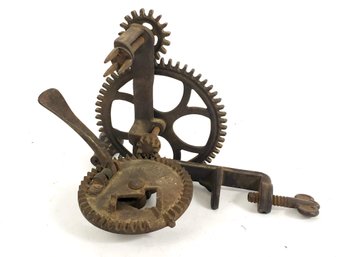 Antique Centennial Apple Peeler