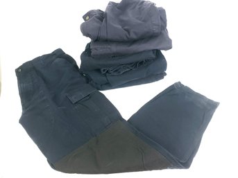 6 Pair Of 5.11 Tactical Pants, 4 With Kevlar Knees