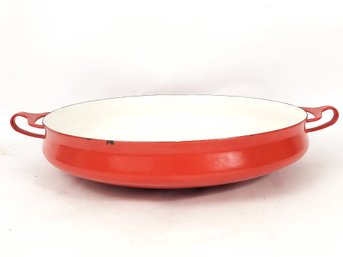 Dansk Red Kobenstyle 14' Paella Pan