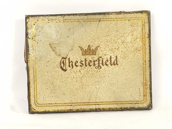 Vintage Chesterfield Cigarette Tin