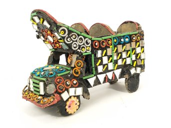 Pakistani Mirrored Toy Truck