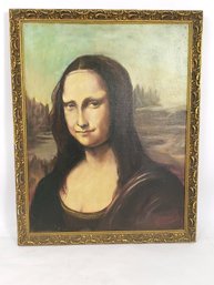 Mona Lisa Framed Oil On Canvas