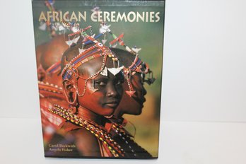 African Ceremonies - Gorgeous 2 Volume Set - In Excellent Slipcase