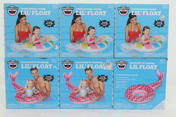 6 BIGMOUTH Pool 'Lil' Floats': 3 Sweet Penny Candy & 3 Mermaid In Training