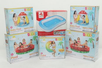 Mixed Grouping Of Intex Inflatable Pools & Floats