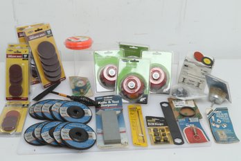 Mixed Grouping Of New Abrasive Disks, Wire Wheel Brushes & More