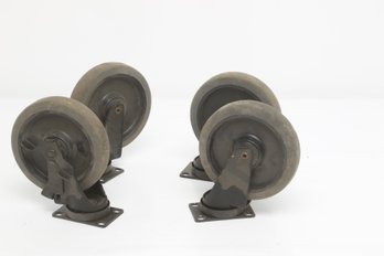 Lot Of 4  Heavy Duty 6' Casters