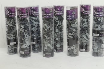 Lot Of 8 Fantasy Creatures Wicked Duals With 98 Figures In Each Pack