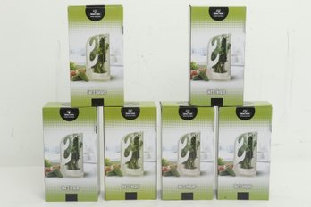 6 Kitchen Meister Swing Shape Plastic Herb Keeper/Herb Storage Holder