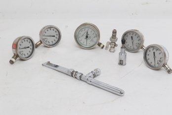 Ashcroft And Beacon Pressure Gage Lot