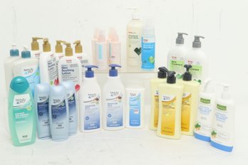 Large Lot Of Mixed CVS Health & Beauty 360 Lotions, Body Wash, Etc.