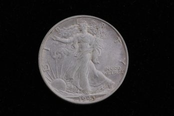 1943 Walking Liberty Half Dollar