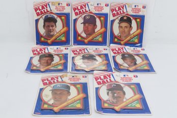 1989 Baseball Play Ball Vintage Tara Superstar Plaques - Nolan Ryan- Schmidt- Molitor- Brett- Henderson (8)