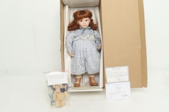 Danbury Mint 'Adell' Doll By Jan Hagara (Serial No. A1008) W/COA