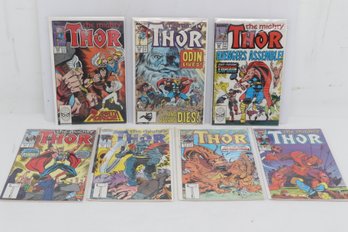 14 Thor Comics (1962 Marvel 1st Series) #376-#381, #383,#384,#386,#390,#394,#395,#397,#399 - Not All Shown