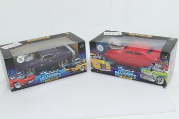 Pair Of 1/18 Scale Die Cast Muscle Machines: '49 Mercury & '69 Charger