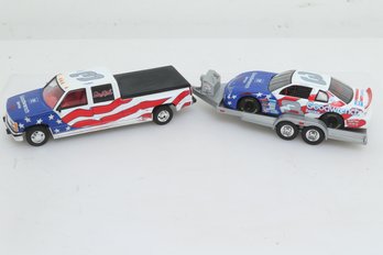 Nascar #3 Goodwrench Car W/94 Chevy Crew Cab Dually & Trailer ~ Limited Edition 10,000 (1:25 Scale)